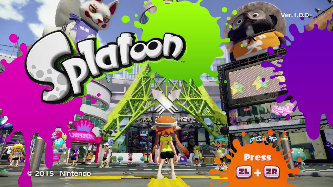 Splatoon 2 store wii u