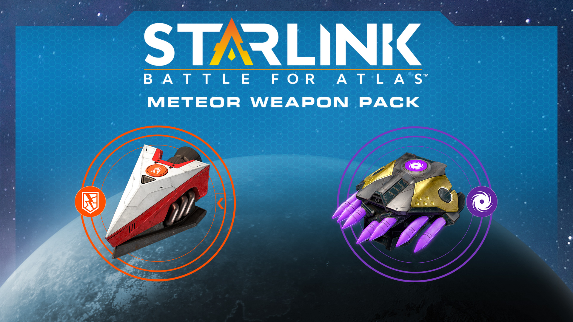 Starlink: Battle for Atlas Digital Meteor Weapon Pack