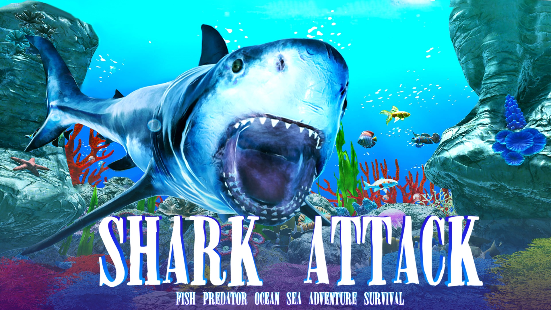 Shark Attack: 3D Hunting Games Game for Android - Download