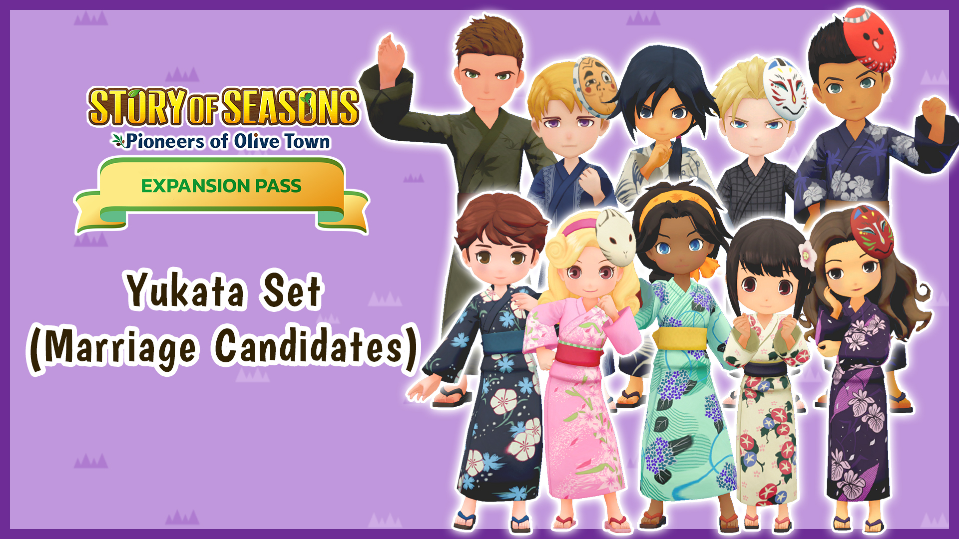 Yukata Set (Marriage Candidates)