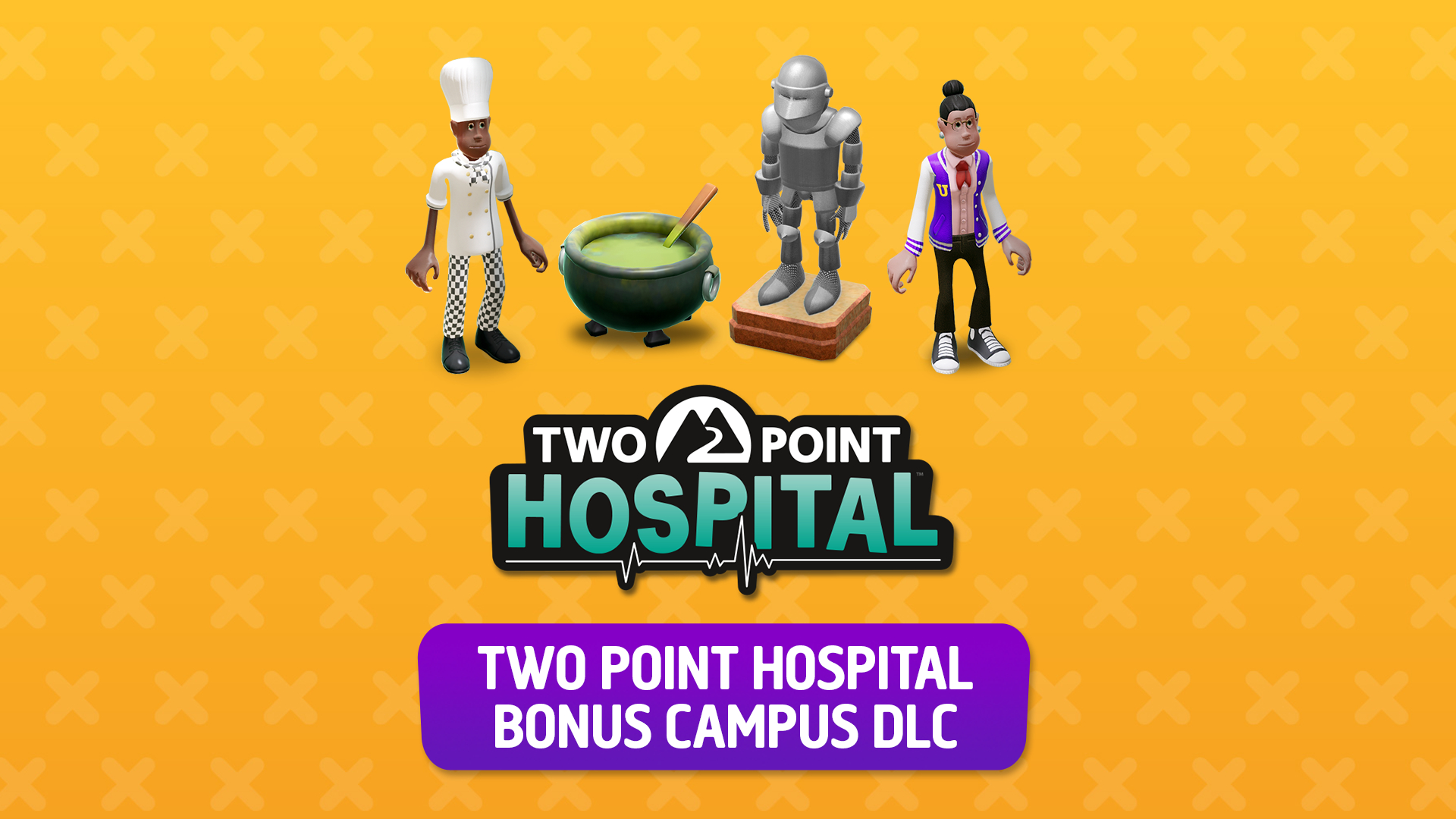 Two Point Hospital Bonus Campus Items