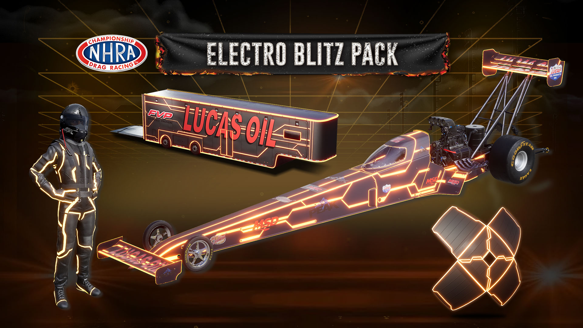 NHRA Championship Drag Racing: Speed for All - Electro Blitz Pack