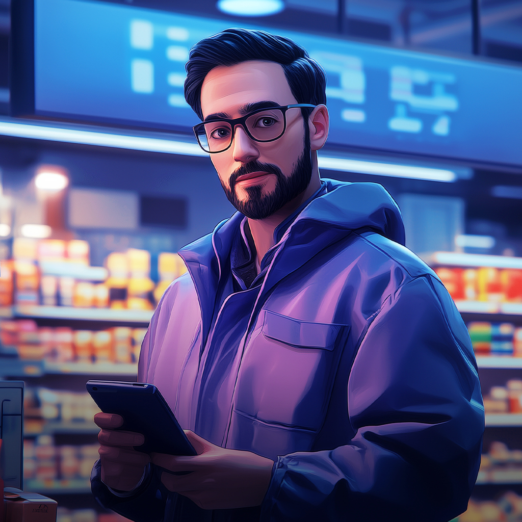 Electronics Supermarket Simulator
