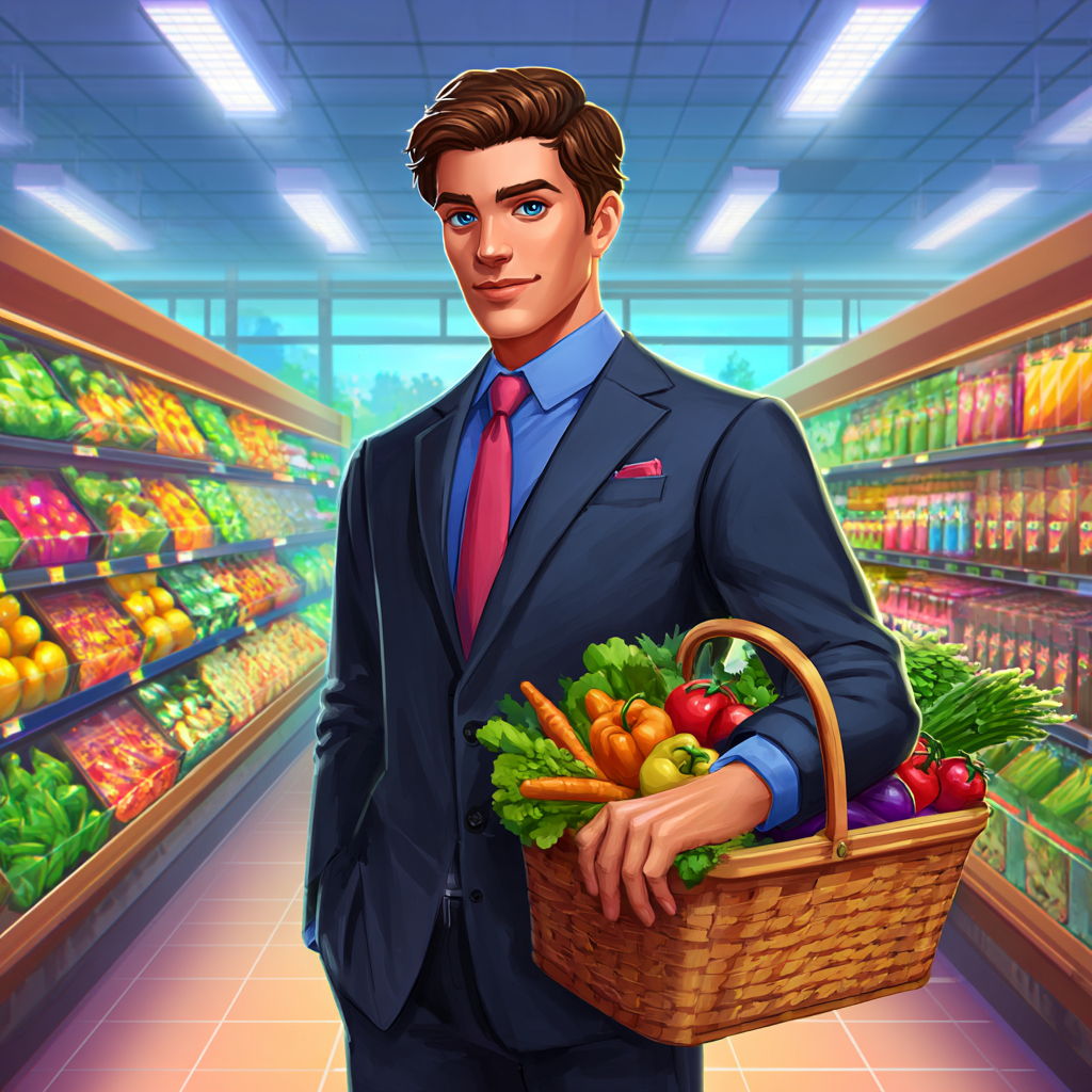 Supermarket Simulator Store Game 3D