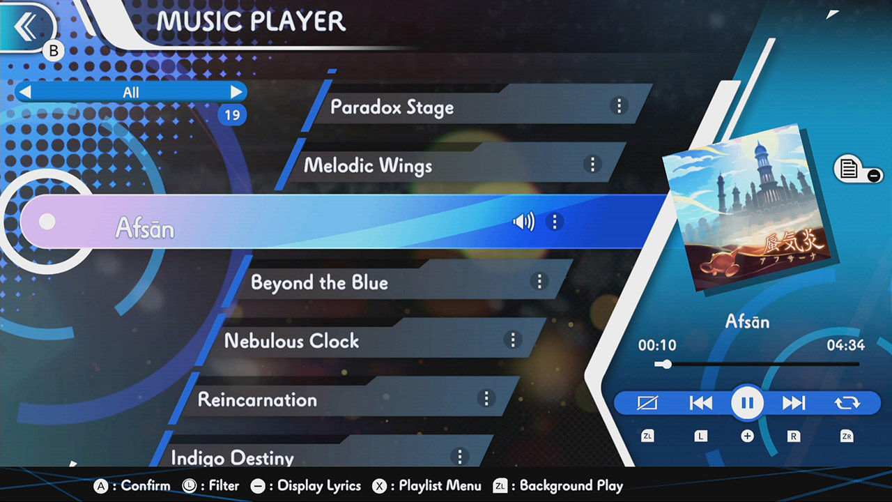 GUNVOLT RECORDS Cychronicle Song Pack 6 Lumen & Luxia: ♪Nebulous Clock ♪Iolite ♪Paradox Stage ♪Afsān