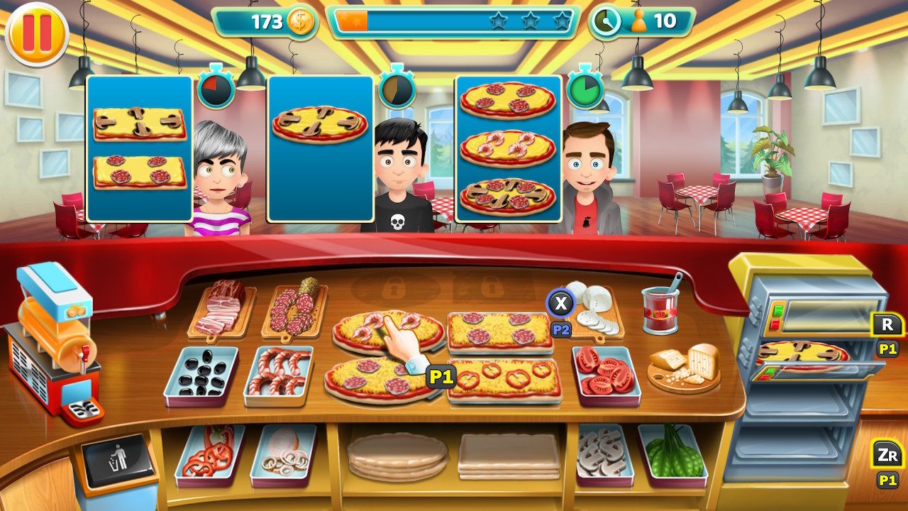 Cooking Tycoons: 3 in 1 Bundle - Pizza Bar Tycoon Multiplayer Mode