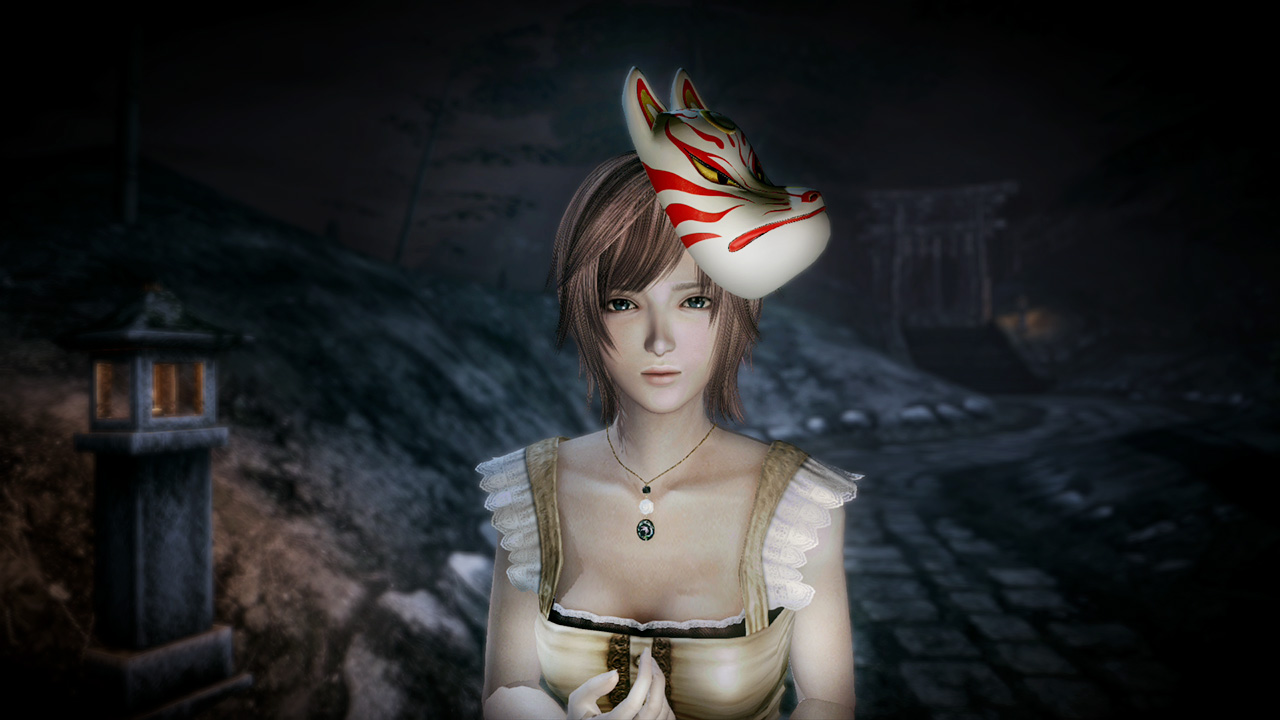 Ruka/Misaki/Choshiro-Exclusive Accessory (Spirit Stone Flashlight Hat & Fox Mask)