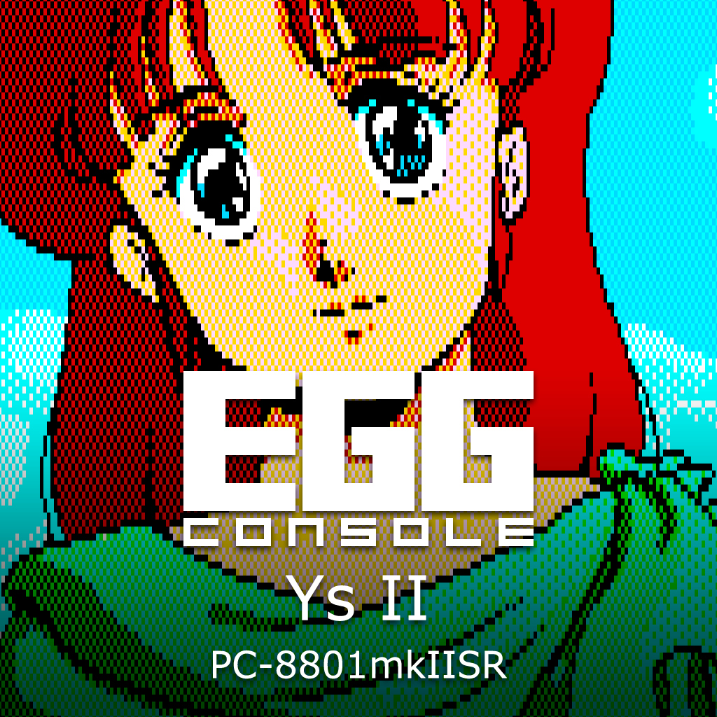EGGCONSOLE Ys II PC-8801mkIISR-G1游戏社区
