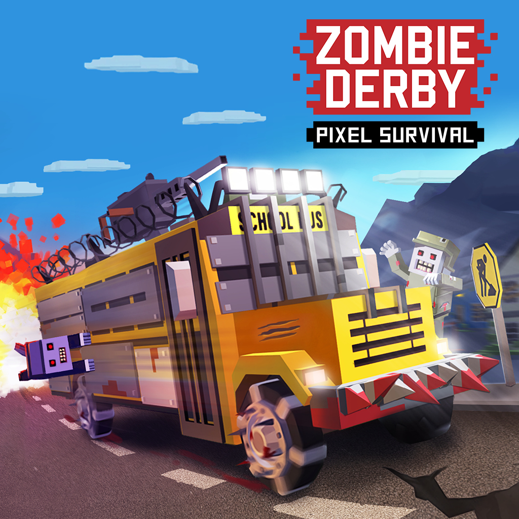 Zombie Derby: Pixel Survival