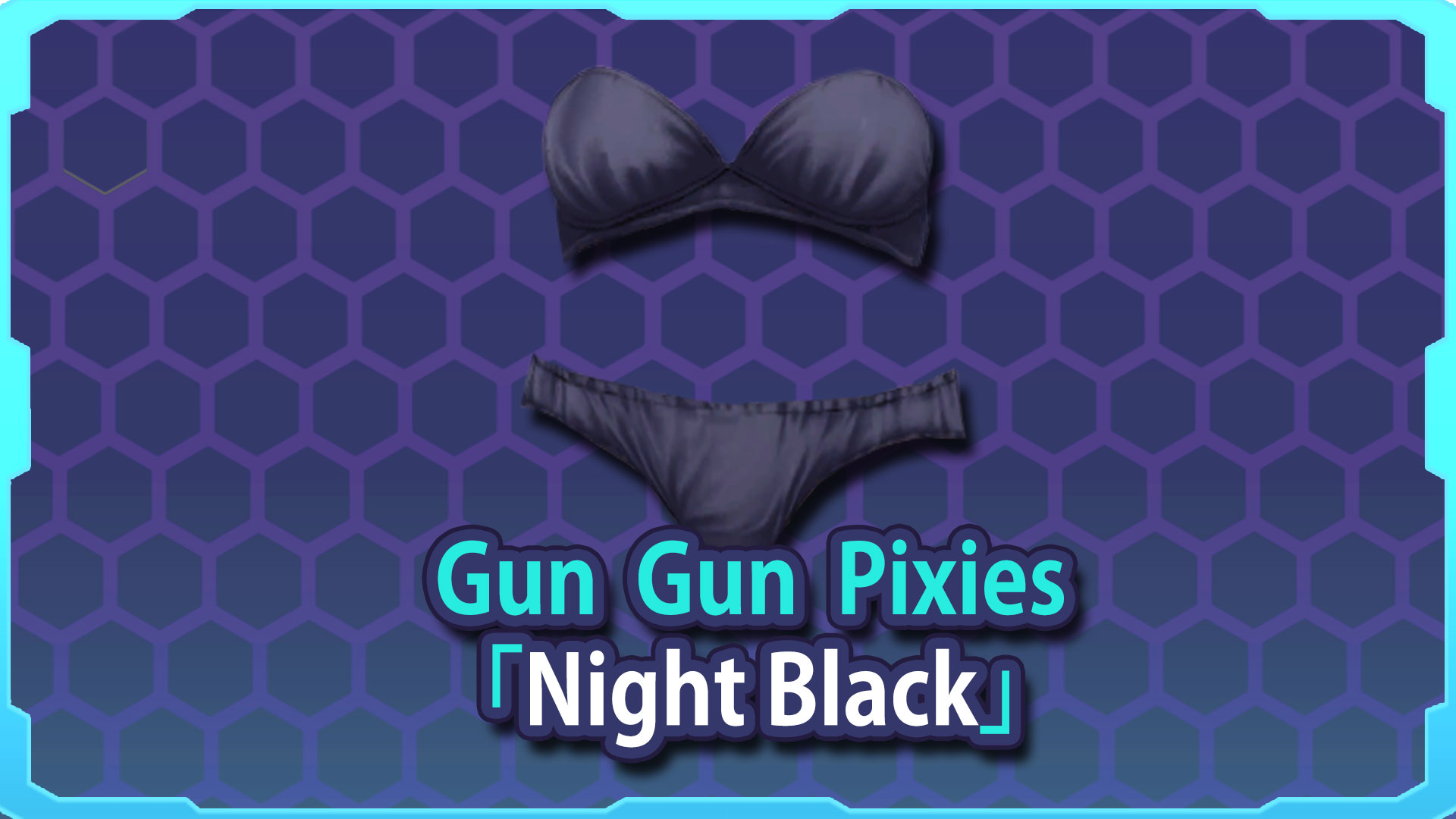 Gun Gun Pixies - Night Black
