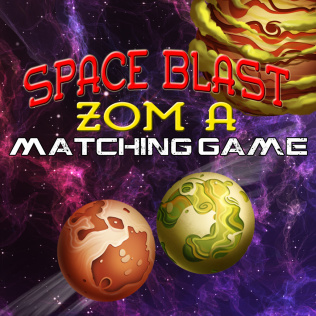 Space Blast Zom A Matching Game-游戏公社