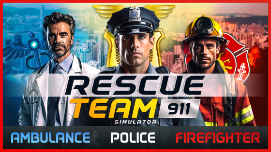 救援队911-救护车，警察，消防员-游戏公社
