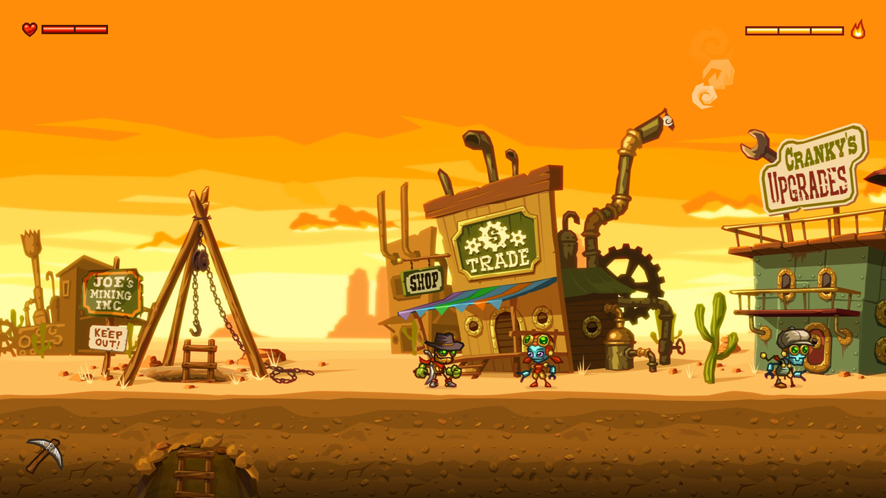 スチームワールド ディグ HD Wii U 任天堂