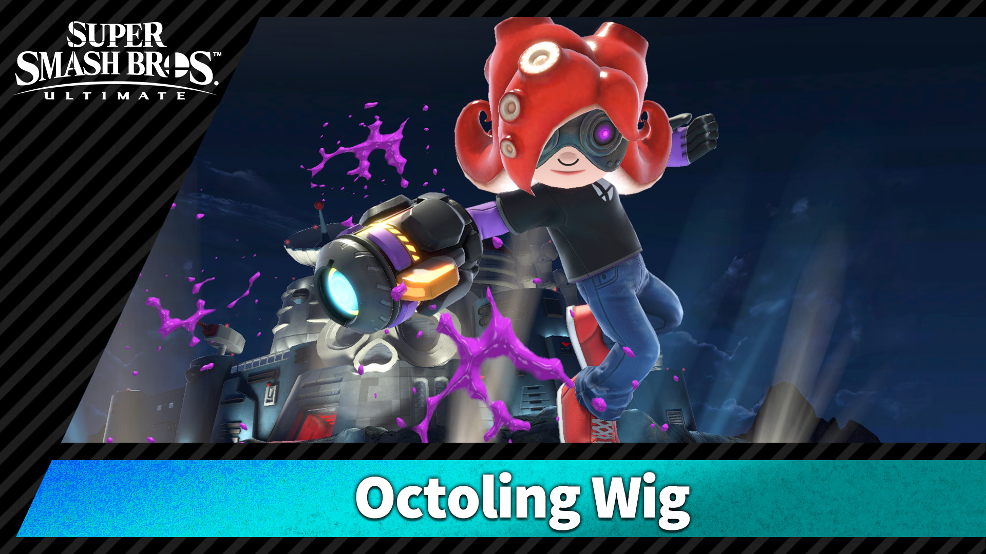 Octoling Wig Super Smash Bros. Ultimate Nintendo Switch Nintendo