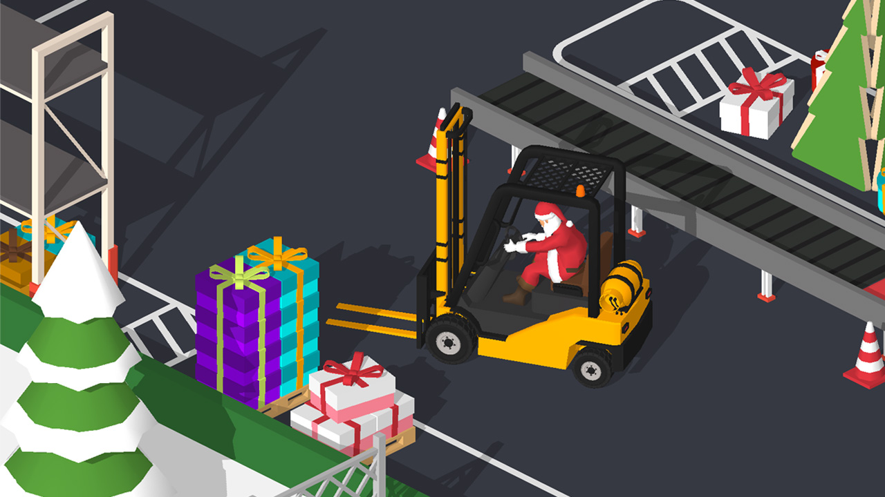 Forklift Extreme: Santa's Workshop