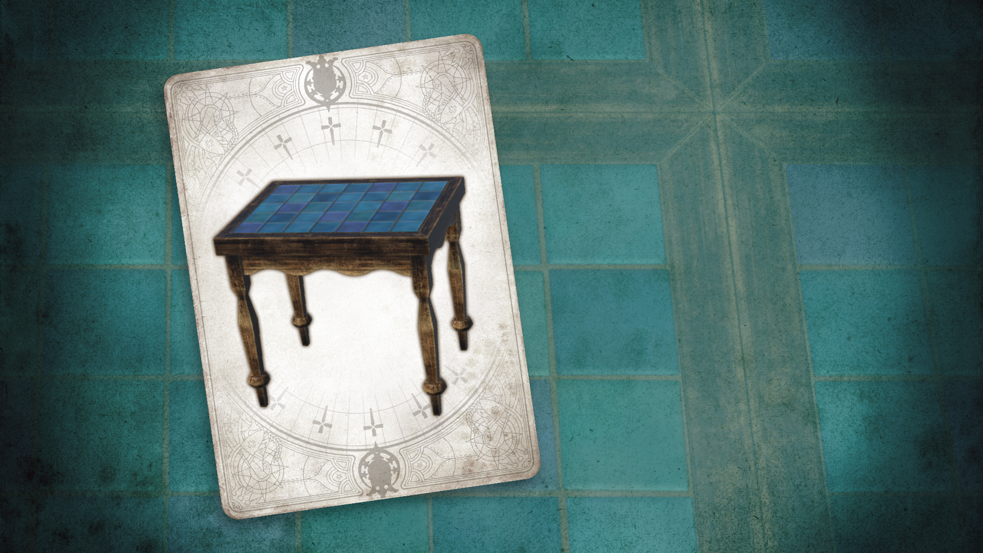 Voice of Cards: The Forsaken Maiden Ocean Tile Table