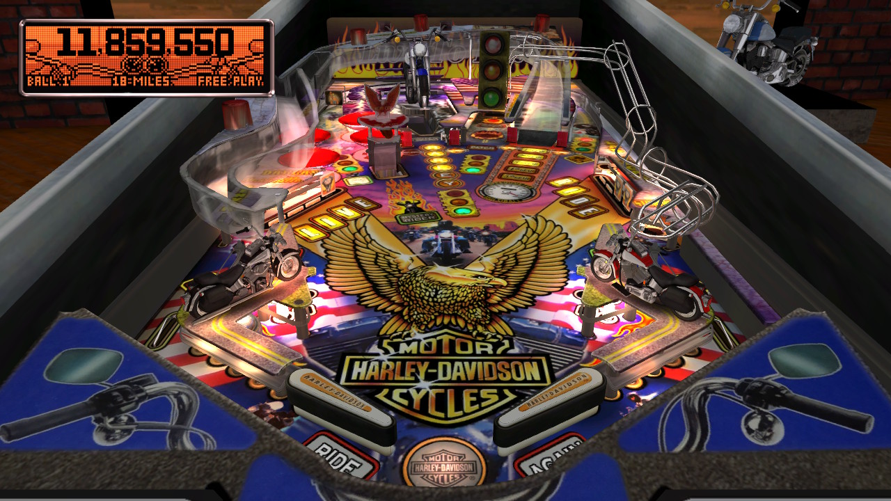 Stern Pinball Arcade: Harley-Davidson® / Third Edition
