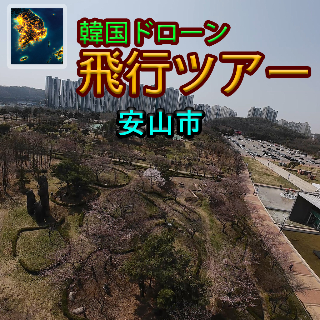 韓国ドローン飛行ツアー安山市