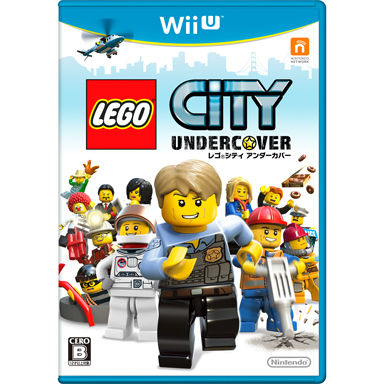 Wii U Lego Undercover limited edition Box with Chase McCain