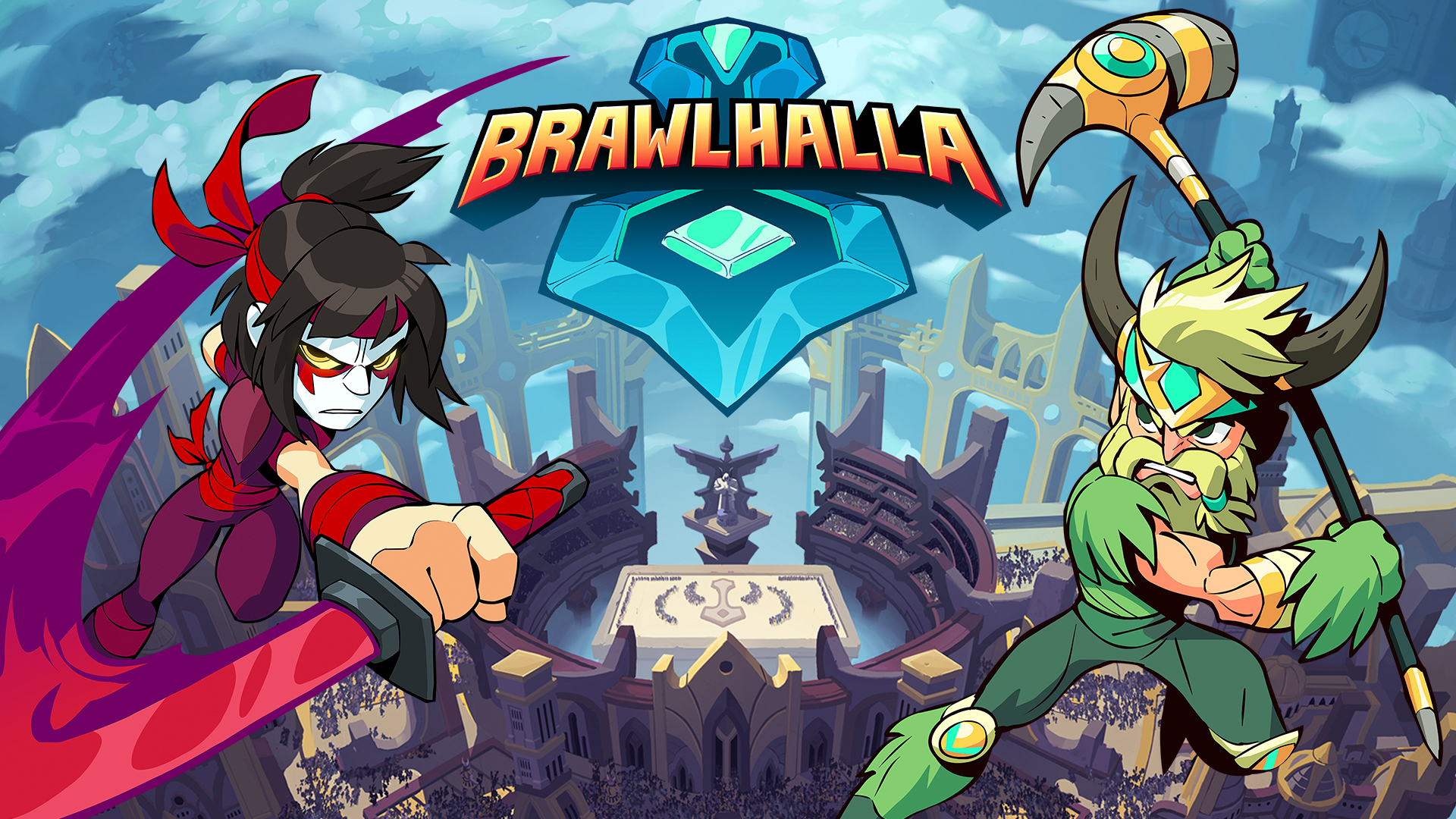 Brawlhalla - 1000 Mammoth Coins - Nintendo Switch [Digital Code] : Video  Games 