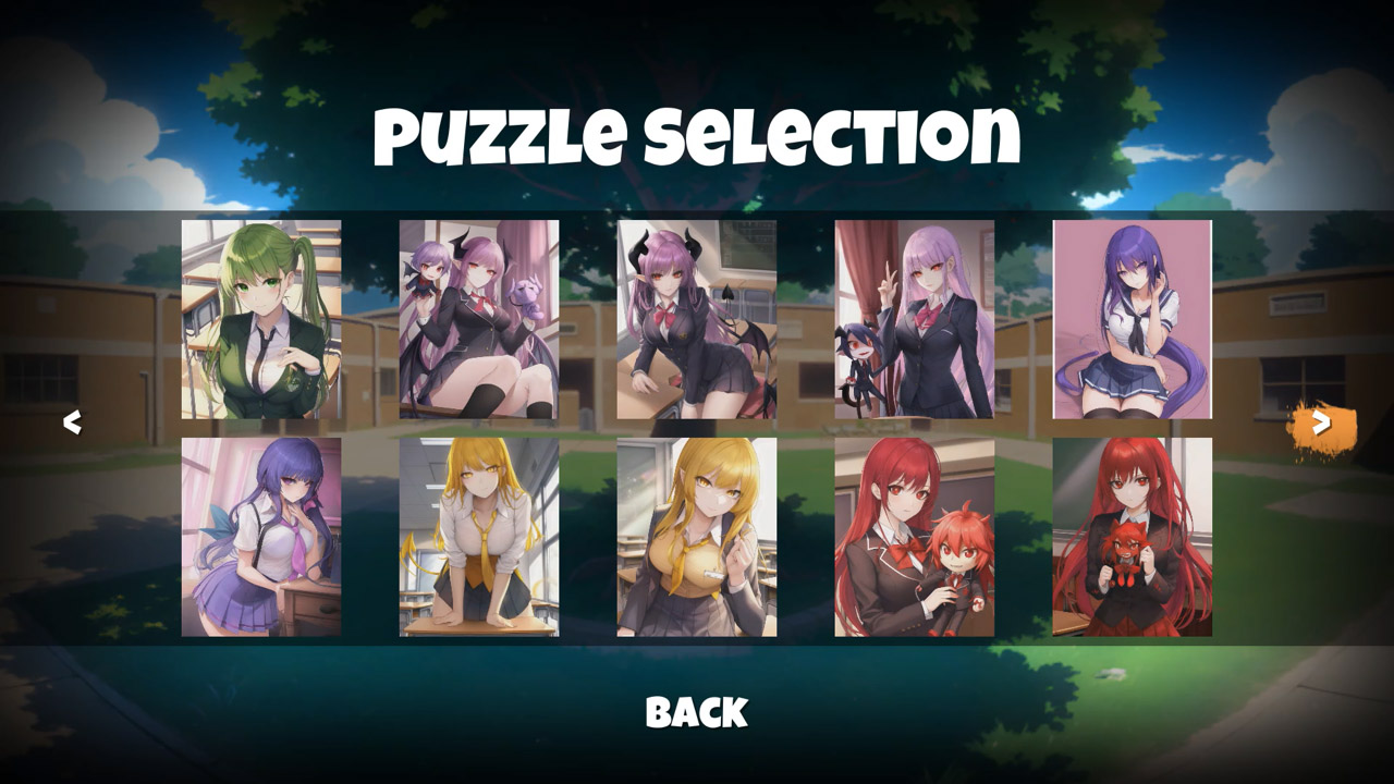アニメパズル学校トラブル