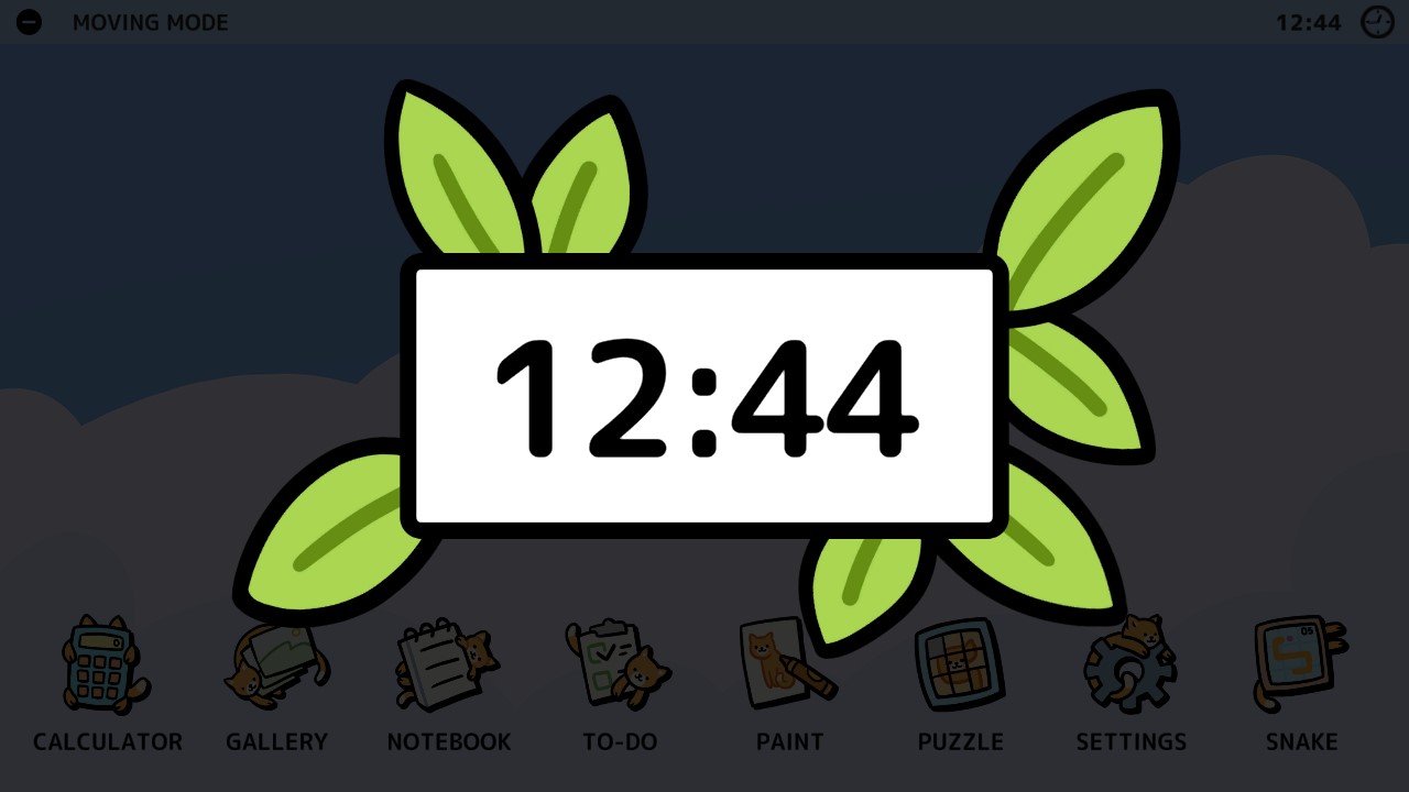 Screensaver Clock