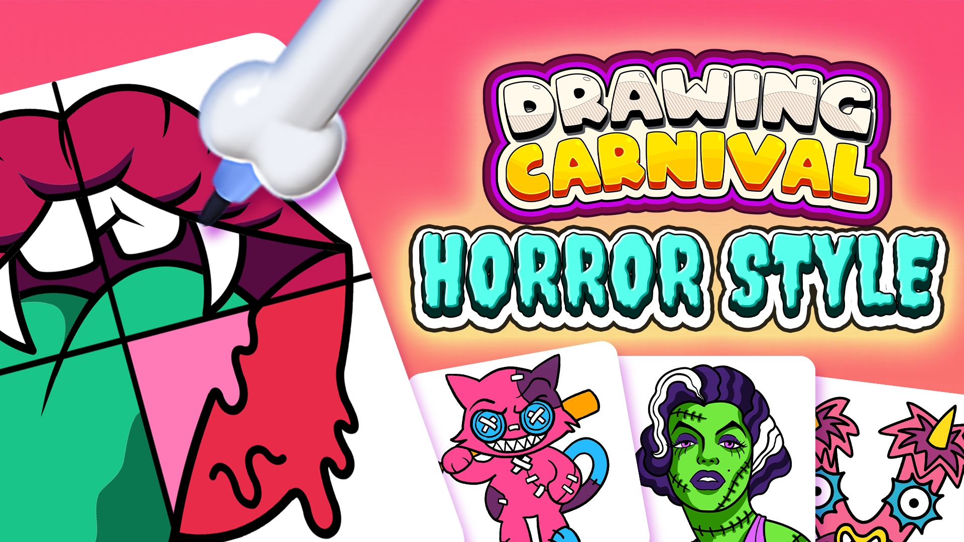 Drawing Carnival: Horror Style