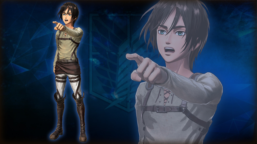 Playable Character Eren Long Hair Early Unlock Downloadable Content Nintendo Switch Nintendo