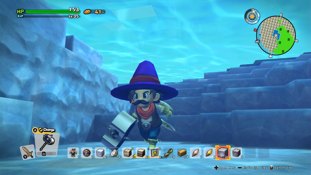 dragon quest builders fishing