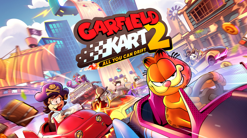 加菲猫卡丁车 2 漂移无极限 Garfield Kart 2|官方中文|本体+1.0.1升补|NSZ|原版|-一泽资源站