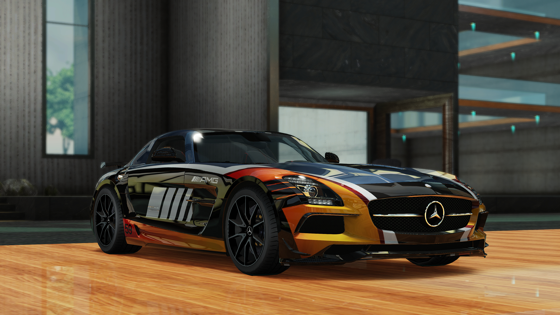 Mercedes-AMG SLS Black Series Titanium - Gear.Club Unlimited 2