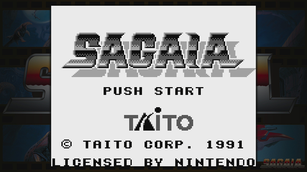 サーガイア（ゲームボーイ版） ‐ダライアス コズミックコレクション‐
