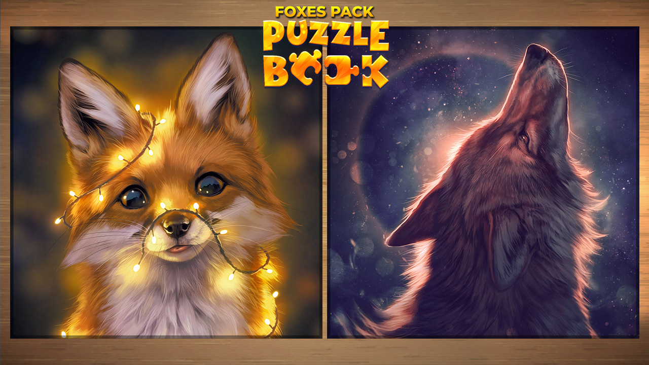 Puzzle Book: Foxes Pack