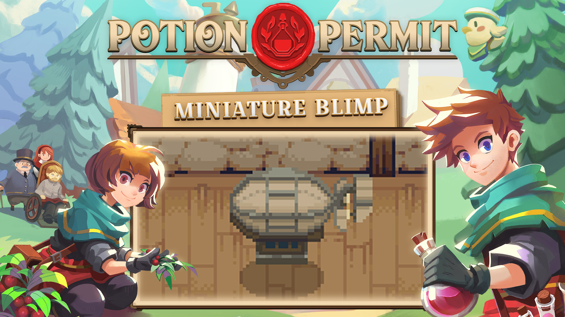 Potion Permit - Miniature Blimp