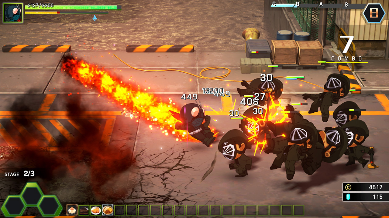 SD 신 가면라이더 난무 screenshot