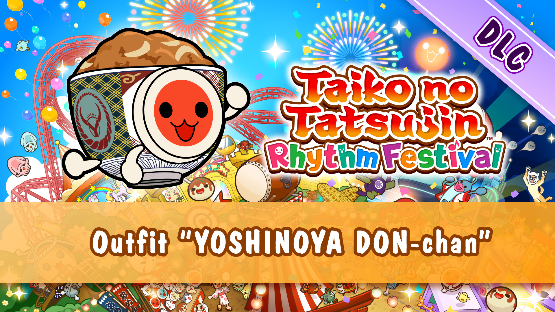 Taiko no Tatsujin: Rhythm Festival YOSHINOYA DON-chan Outfit