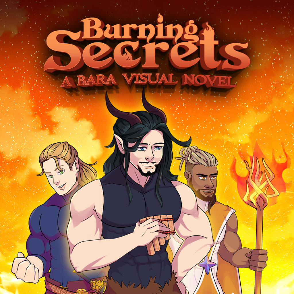 Burning Secrets - A Bara Visual Novel