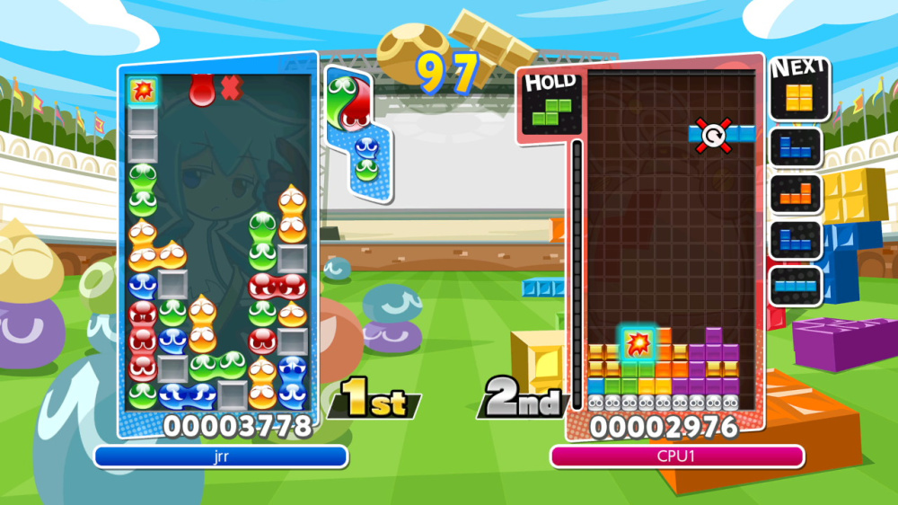 Tetris PuyoPuyo - Frantic Four-Player Puzzle Mashup! - Nintendo