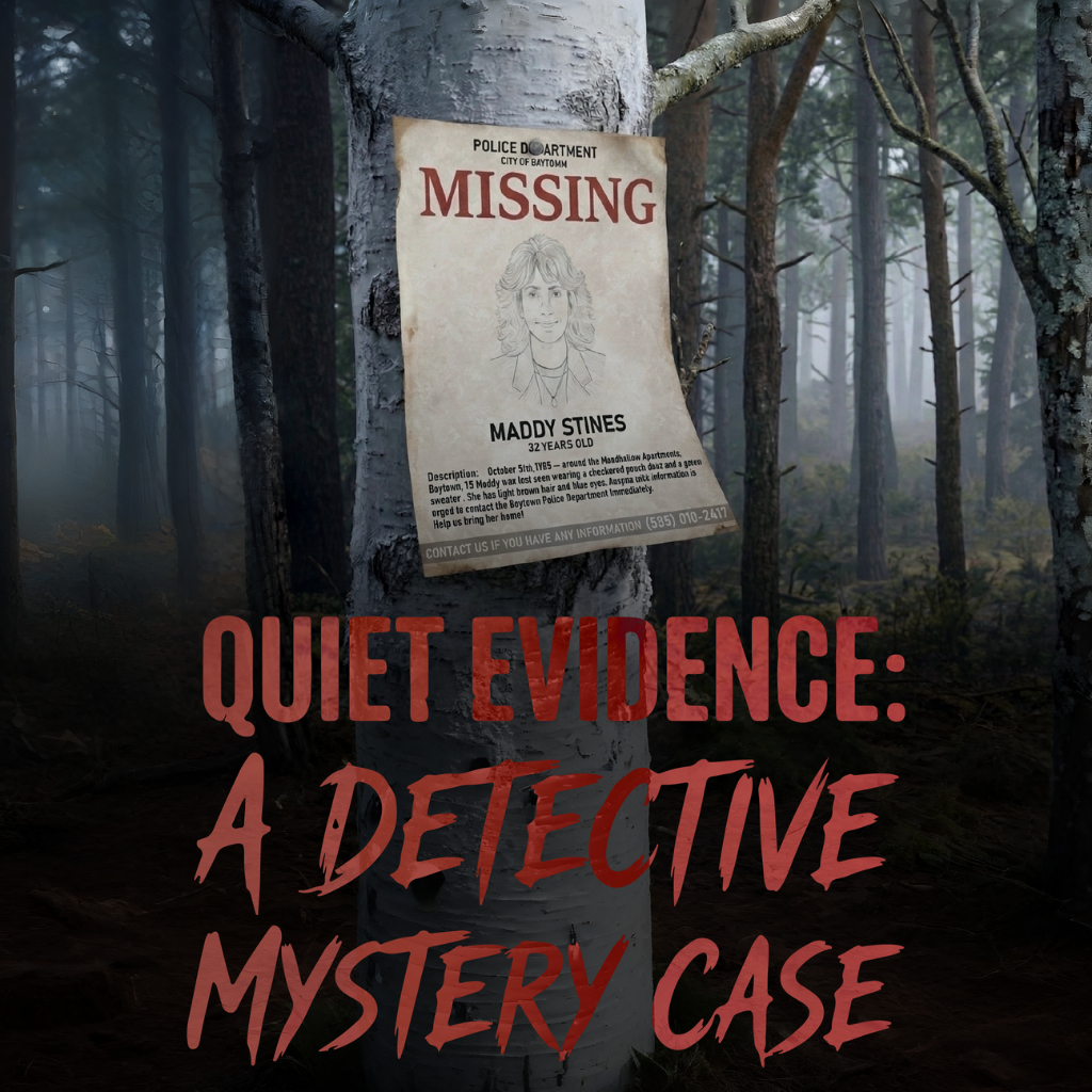 Quiet Evidence: A Detective Mystery Case