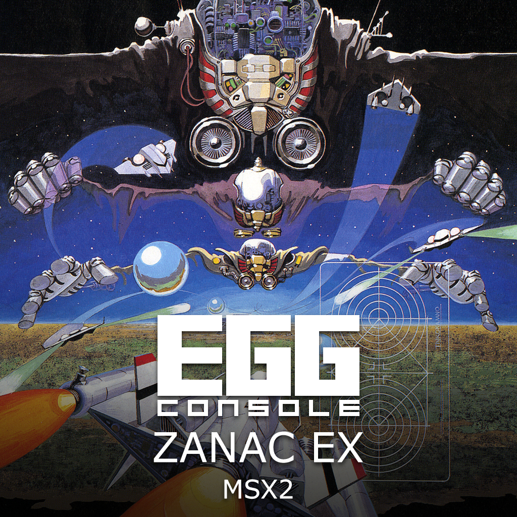 EGGCONSOLE ZANAC EX MSX2