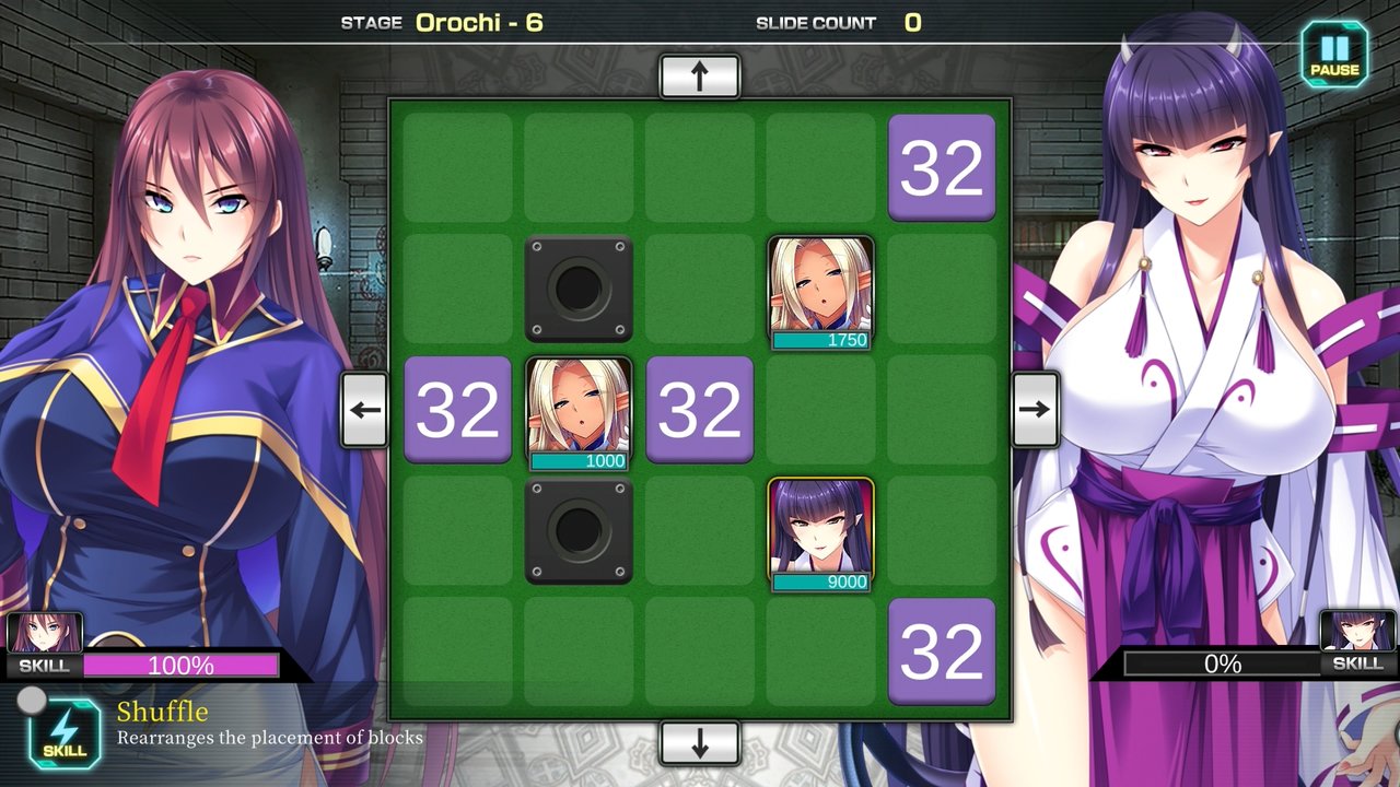 Pretty Girls 2048 Strike