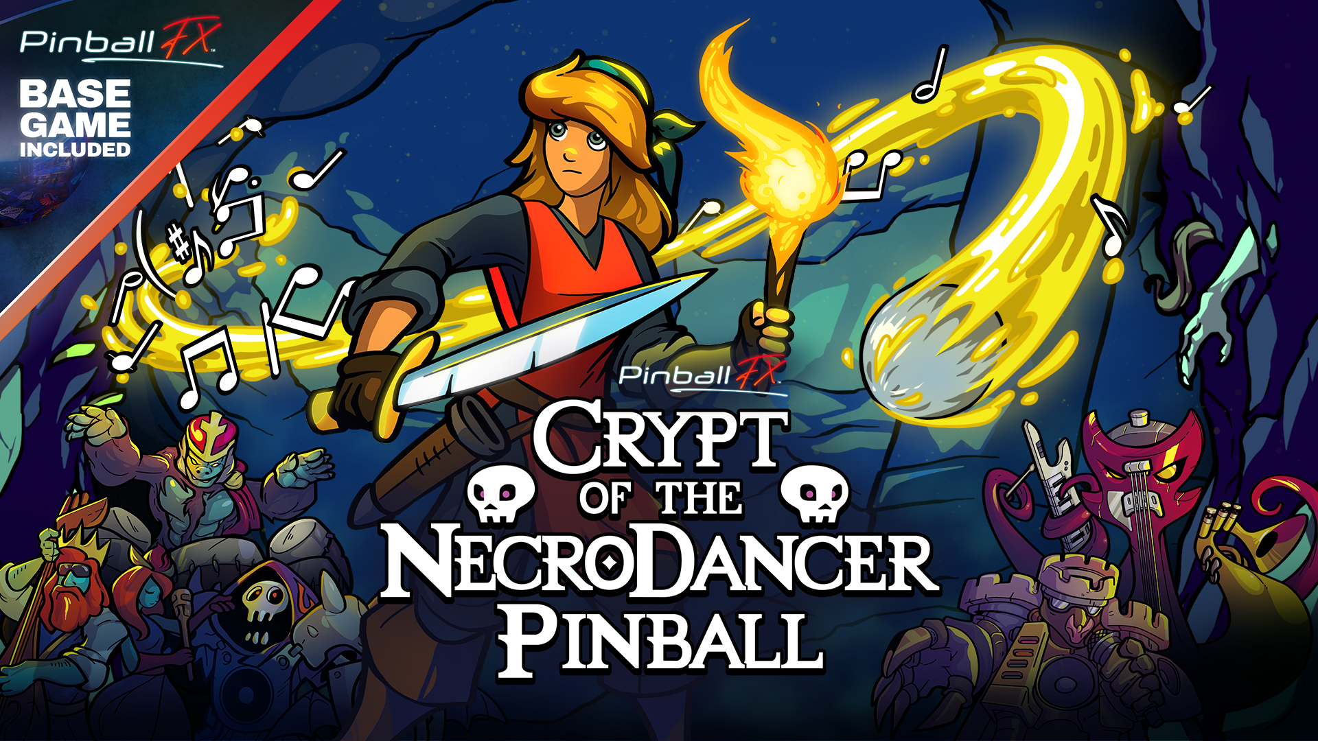 Pinball FX + Crypt of the NecroDancer Pinball Bundle/Bundle/Nintendo