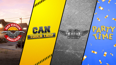 Gas Station Simulator, Airstrip DLC, Can Touch This DLC and Party Time DLC Bundle