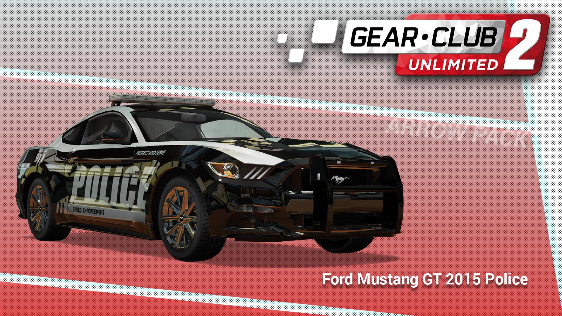 Ford Mustang GT 2015 Police - Gear.Club Unlimited 2