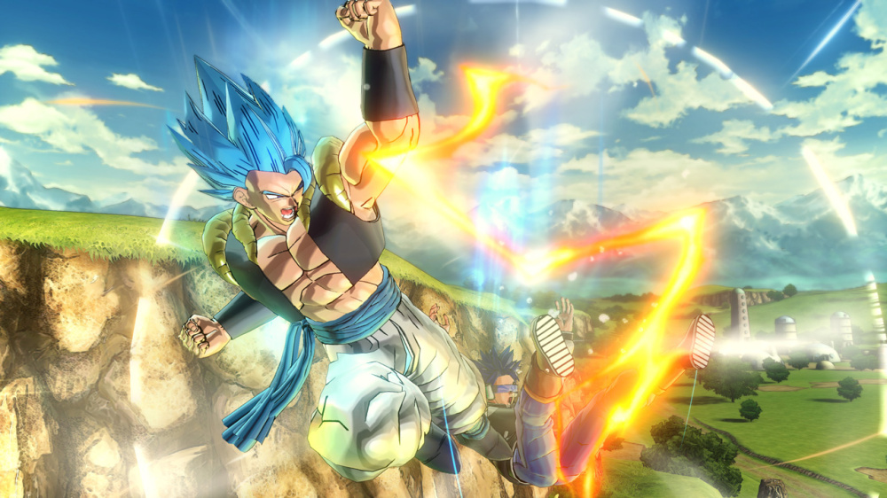 Gogeta SSJ Blue, from the movie dragon ball super broly – Xenoverse Mods