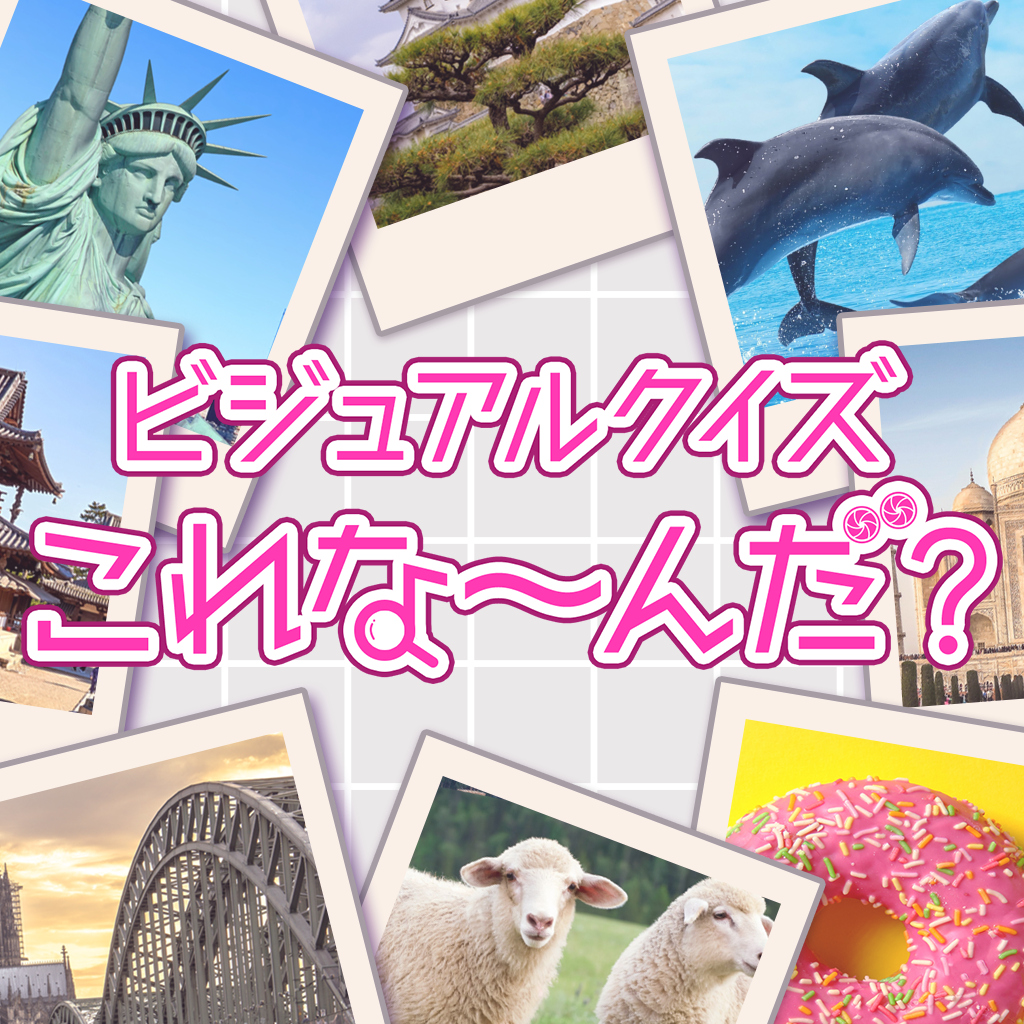 ビジュアルクイズこれな〜んだ?ー写真で脳トレひらめきクイズゲームー