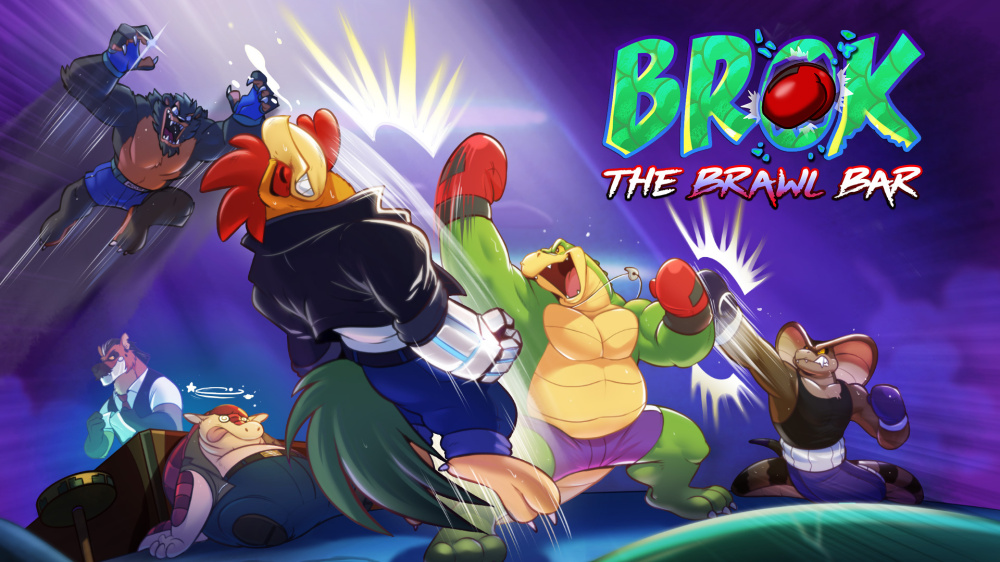 鳄鱼侦探布罗格 乱斗酒吧 BROK The Brawl Bar|官方中文|本体+1.0.1升补|NSZ|