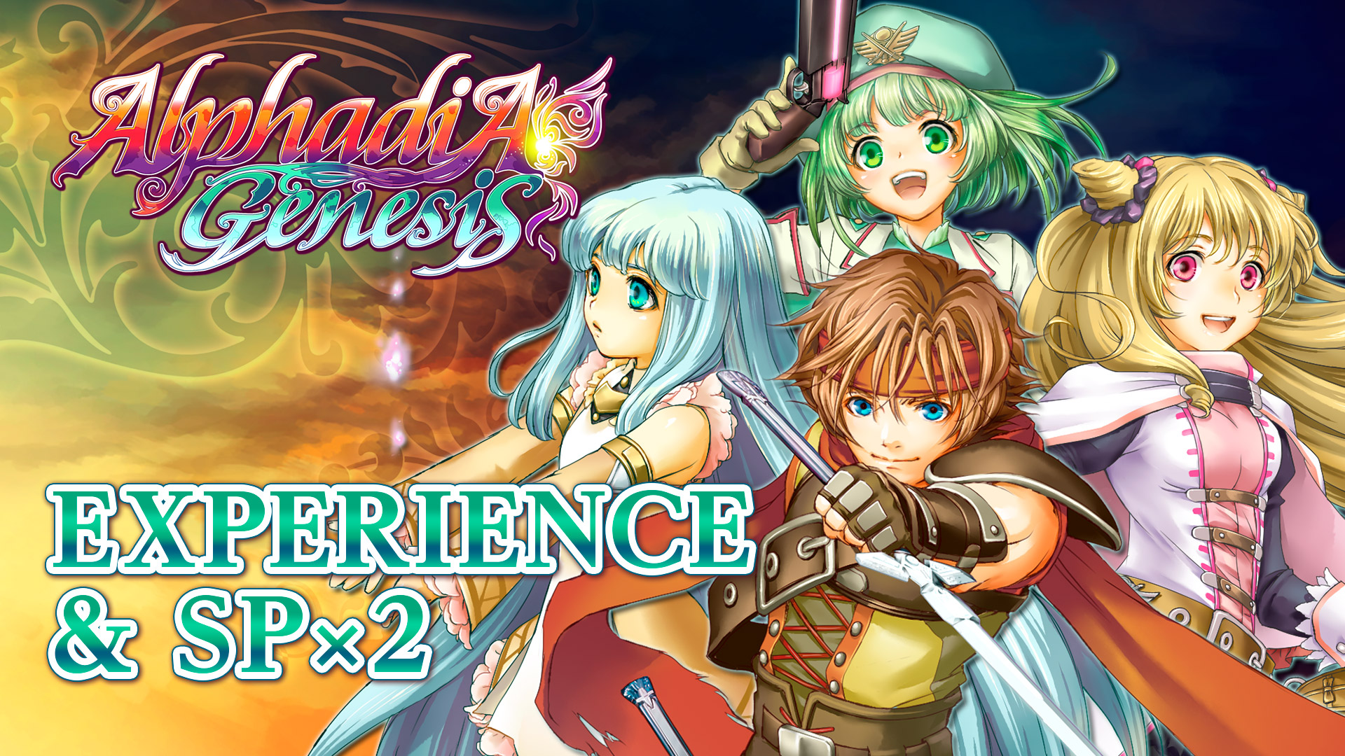 Experience & SP x2 - Alphadia Genesis