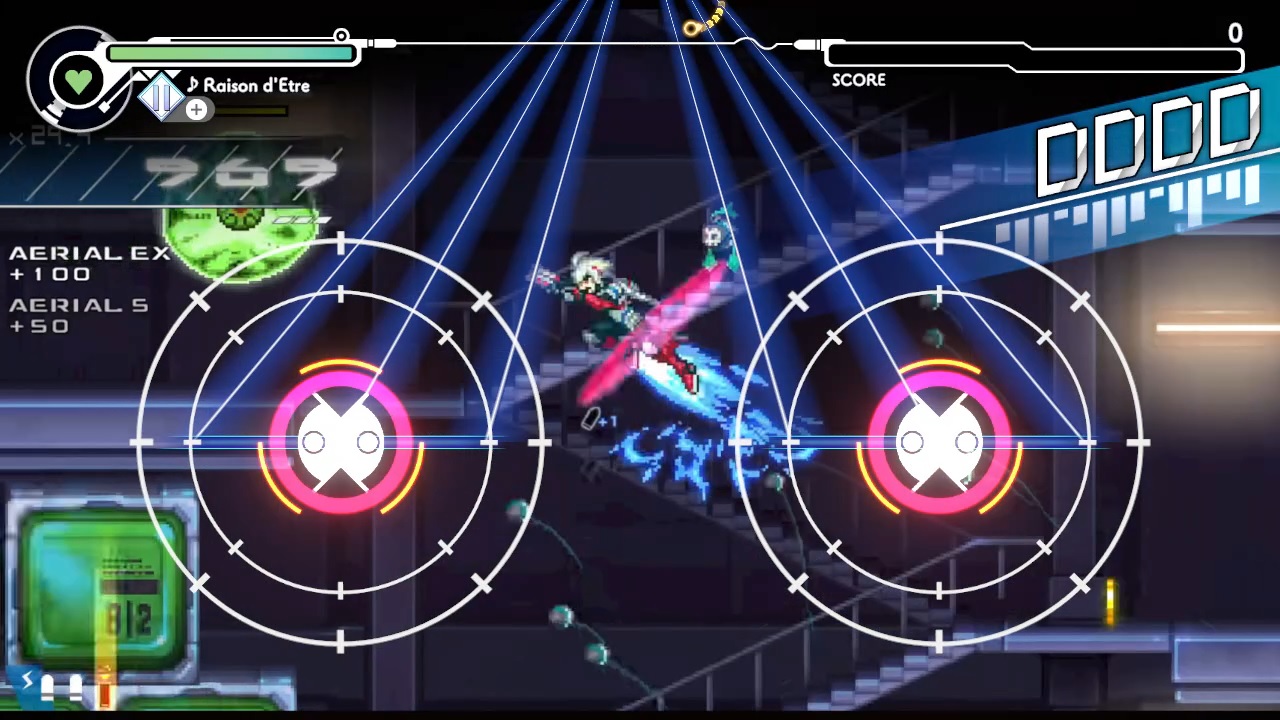 GUNVOLT RECORDS Cychronicle Song Pack 4 Lola: ♪Raison d'Etre ♪Search Light ♪Beyond Probability ♪Love's Sanctuary