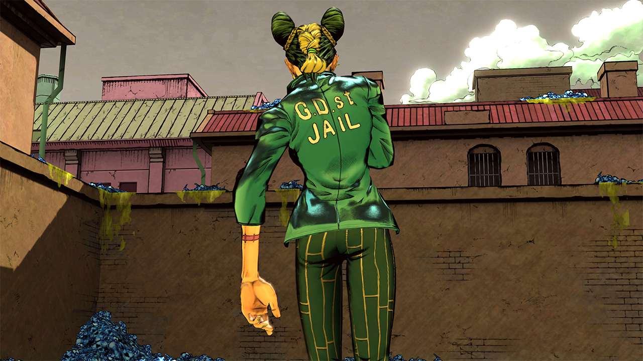 JoJo's Bizarre Adventure: All-Star Battle R Jolyne Cujoh Prisoner Uniform Costume